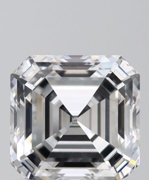 1.24ct Asscher Lab-Grown Diamond — D VVS2 — IGI Certified