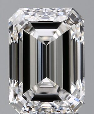 3.02ct Emerald Lab-Grown Diamond — D VVS2 — IGI Certified