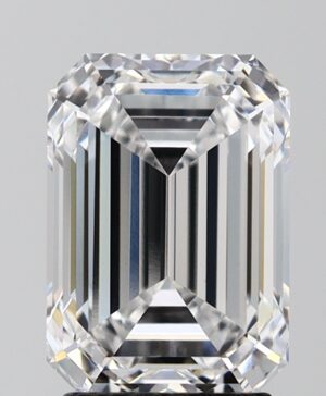 3.01ct Emerald Lab-Grown Diamond — D VVS2 — IGI Certified