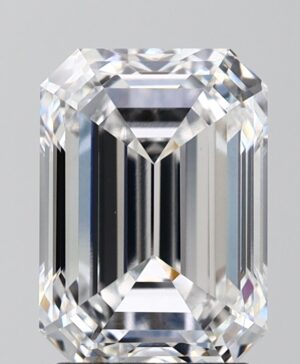 3.00ct Emerald Lab-Grown Diamond — D VS1 — IGI Certified