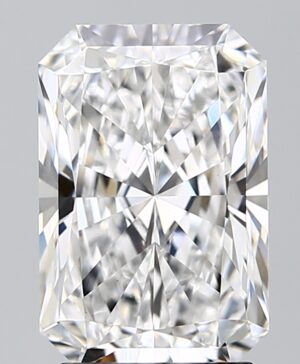 3.04ct Radiant Lab-Grown Diamond — D VVS2 — IGI Certified