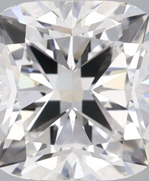 3.04ct Cushion Lab-Grown Diamond — D VVS2 — IGI Certified