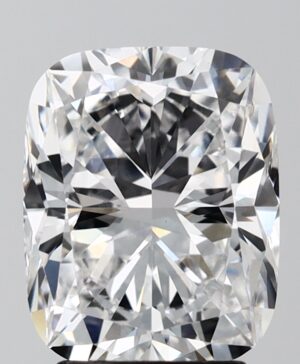 3.04ct Cushion Lab-Grown Diamond — D VVS2 — IGI Certified