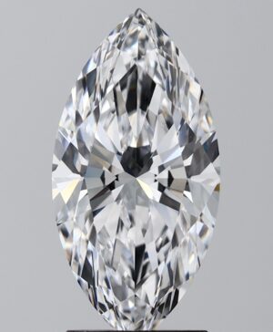 2.54ct Marquise Lab-Grown Diamond — D VVS2 — IGI Certified