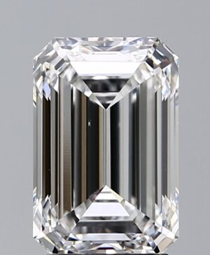 3.00ct Emerald Lab-Grown Diamond — D VS1 — IGI Certified