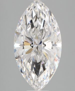 2.47ct Marquise Lab-Grown Diamond — D VVS2 — IGI Certified