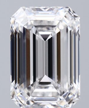 2.91ct Emerald Lab-Grown Diamond — D VVS2 — IGI Certified