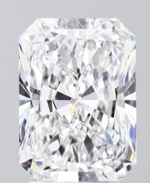 3.04ct Radiant Lab-Grown Diamond — D VVS2 — IGI Certified