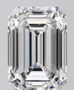 2.89ct Emerald Lab-Grown Diamond — D VVS2 — IGI Certified
