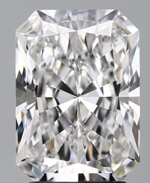3.04ct Radiant Lab-Grown Diamond — D VVS2 — IGI Certified