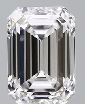 2.89ct Emerald Lab-Grown Diamond — E VVS2 — IGI Certified
