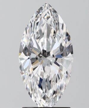 2.08ct Marquise Lab-Grown Diamond — D VVS2 — IGI Certified