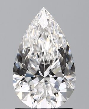 1.50ct Pear Lab-Grown Diamond — D VS1 — IGI Certified