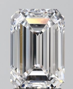 2.59ct Emerald Lab-Grown Diamond — D VVS2 — IGI Certified