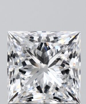 1.23ct Princess Lab-Grown Diamond — D VVS2 — IGI Certified