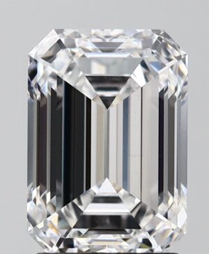 2.56ct Emerald Lab-Grown Diamond — D VS1 — IGI Certified
