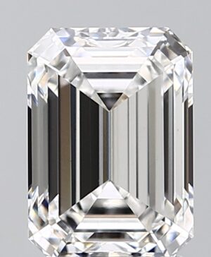 2.55ct Emerald Lab-Grown Diamond — D VS1 — IGI Certified