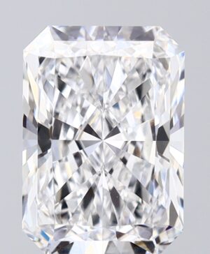 2.97ct Radiant Lab-Grown Diamond — D VVS2 — IGI Certified
