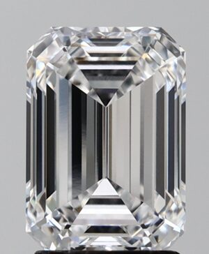 2.54ct Emerald Lab-Grown Diamond — D VVS2 — IGI Certified