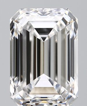 2.54ct Emerald Lab-Grown Diamond — D VVS2 — IGI Certified