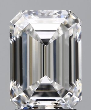 2.54ct Emerald Lab-Grown Diamond — D VVS2 — IGI Certified
