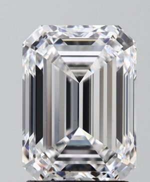 2.50ct Emerald Lab-Grown Diamond — D VS1 — IGI Certified
