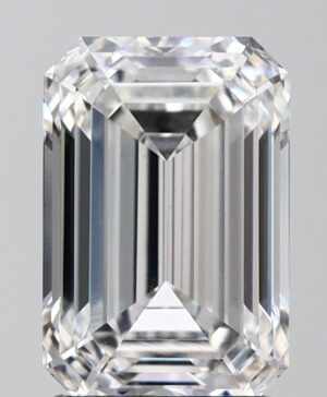 2.50ct Emerald Lab-Grown Diamond — D VS1 — IGI Certified