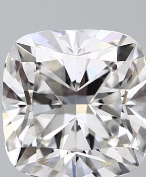 2.60ct Cushion Lab-Grown Diamond — F VS1 — IGI Certified