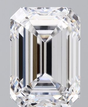 2.50ct Emerald Lab-Grown Diamond — D VS1 — IGI Certified