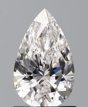 1.03ct Pear Lab-Grown Diamond — F VS1 — IGI Certified