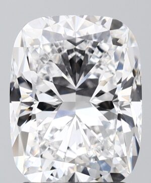 2.58ct Cushion Lab-Grown Diamond — D VVS2 — IGI Certified