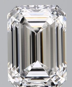 2.08ct Emerald Lab-Grown Diamond — D VVS2 — IGI Certified
