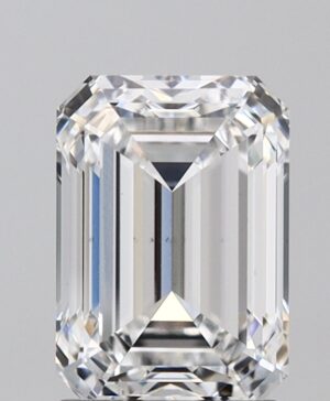 2.08ct Emerald Lab-Grown Diamond — D VVS2 — IGI Certified