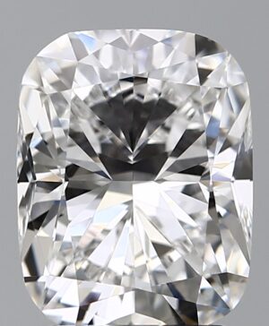 2.58ct Cushion Lab-Grown Diamond — D VVS2 — IGI Certified