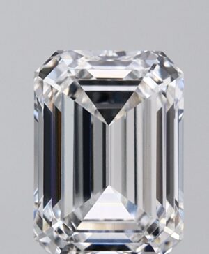 2.07ct Emerald Lab-Grown Diamond — D VVS2 — IGI Certified