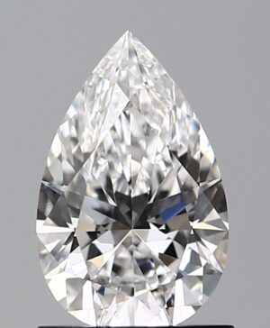 1.01ct Pear Lab-Grown Diamond — D VVS2 — IGI Certified