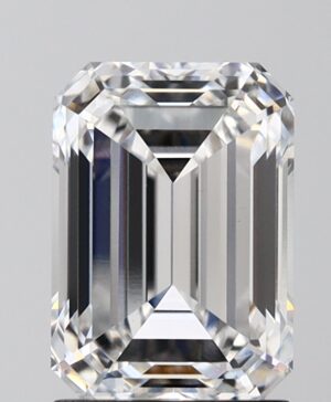 2.07ct Emerald Lab-Grown Diamond — D VVS2 — IGI Certified