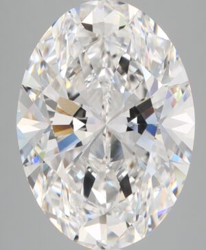 7.10ct Oval Lab-Grown Diamond — D VVS2 — IGI Certified