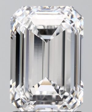 2.07ct Emerald Lab-Grown Diamond — D VVS2 — IGI Certified