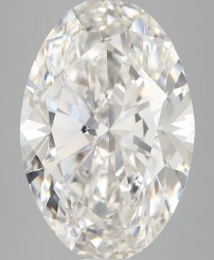 6.10ct Oval Lab-Grown Diamond — E VVS2 — IGI Certified