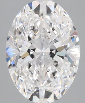2.08ct Oval Lab-Grown Diamond — D VVS2 — IGI Certified