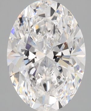 2.08ct Oval Lab-Grown Diamond — D VVS2 — IGI Certified