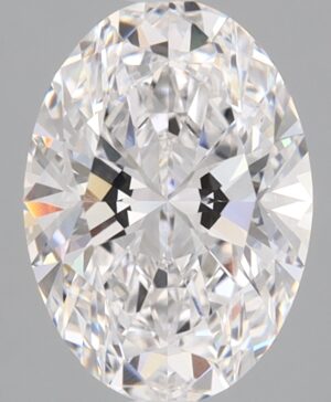2.07ct Oval Lab-Grown Diamond — D VVS2 — IGI Certified