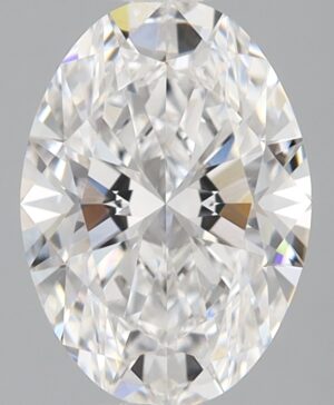 2.07ct Oval Lab-Grown Diamond — D VVS2 — IGI Certified