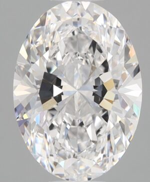 2.07ct Oval Lab-Grown Diamond — D VVS2 — IGI Certified