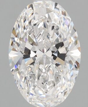 1.58ct Oval Lab-Grown Diamond — D VVS2 — IGI Certified