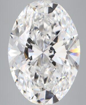7.10ct Oval Lab-Grown Diamond — D VVS2 — IGI Certified