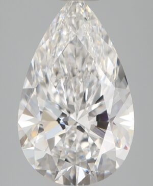 3.26ct Pear Lab-Grown Diamond — E VVS2 — IGI Certified