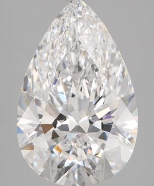 3.07ct Pear Lab-Grown Diamond — D VVS2 — IGI Certified