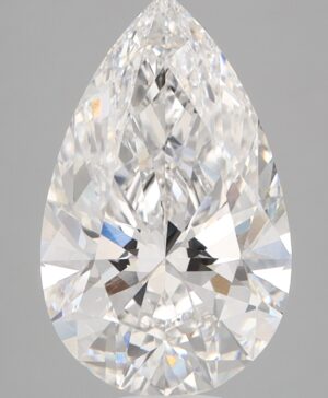 3.07ct Pear Lab-Grown Diamond — E VVS2 — IGI Certified